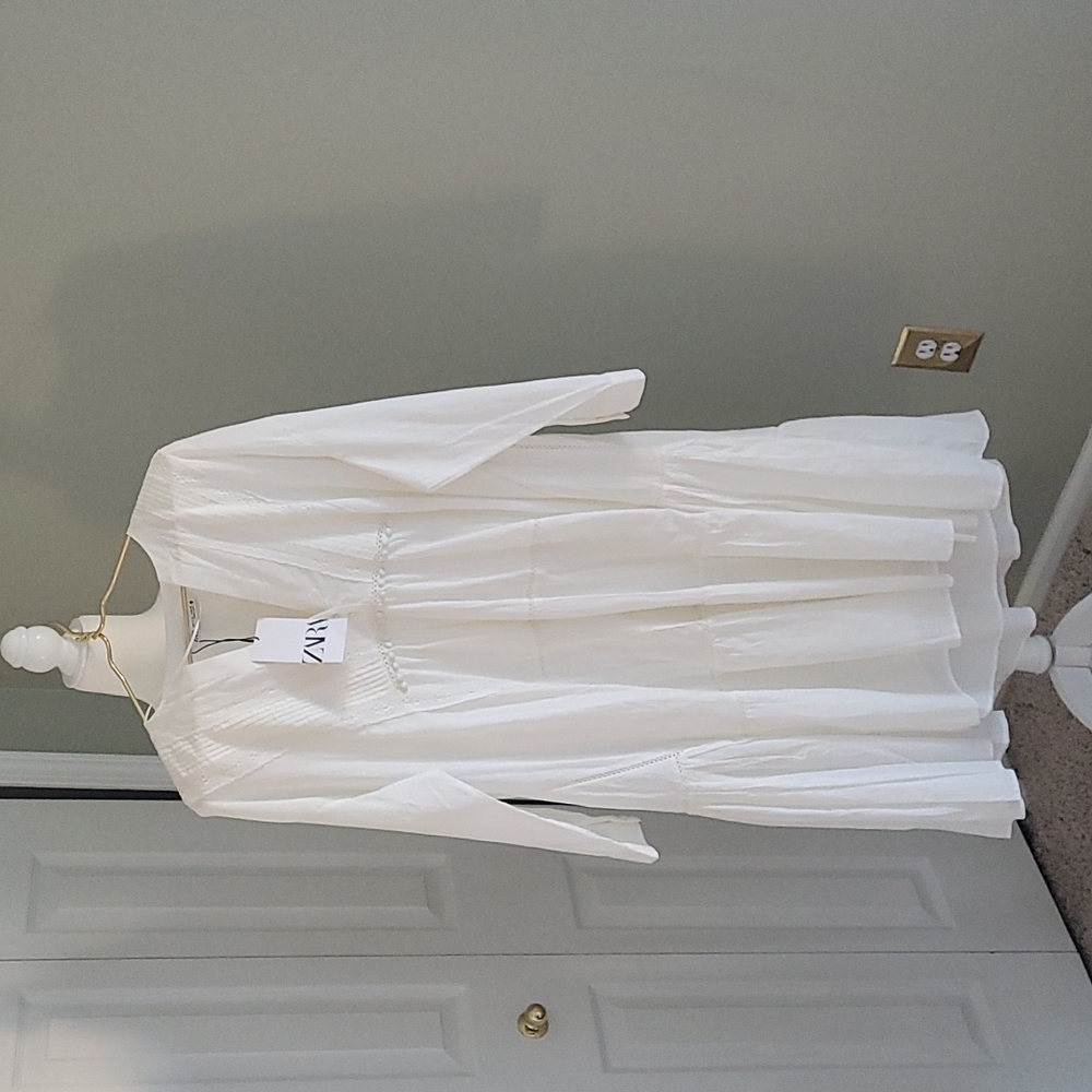 Cotton White Day Dress